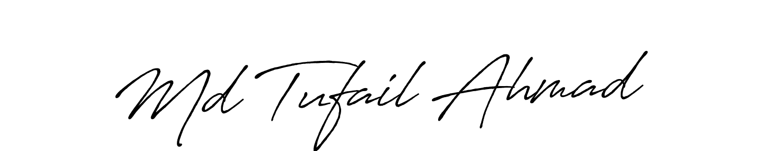 Once you've used our free online signature maker to create your best signature Antro_Vectra_Bolder style, it's time to enjoy all of the benefits that Md Tufail Ahmad name signing documents. Md Tufail Ahmad signature style 7 images and pictures png