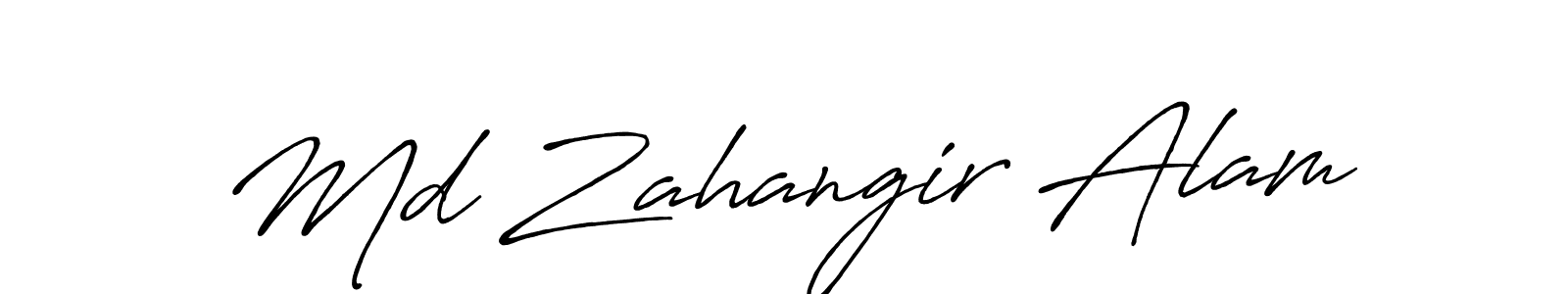 It looks lik you need a new signature style for name Md Zahangir Alam. Design unique handwritten (Antro_Vectra_Bolder) signature with our free signature maker in just a few clicks. Md Zahangir Alam signature style 7 images and pictures png