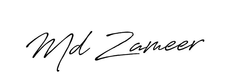 if you are searching for the best signature style for your name Md Zameer. so please give up your signature search. here we have designed multiple signature styles  using Antro_Vectra_Bolder. Md Zameer signature style 7 images and pictures png