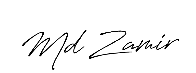 Make a short Md Zamir signature style. Manage your documents anywhere anytime using Antro_Vectra_Bolder. Create and add eSignatures, submit forms, share and send files easily. Md Zamir signature style 7 images and pictures png