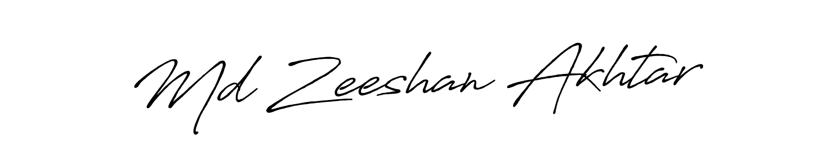 if you are searching for the best signature style for your name Md Zeeshan Akhtar. so please give up your signature search. here we have designed multiple signature styles  using Antro_Vectra_Bolder. Md Zeeshan Akhtar signature style 7 images and pictures png