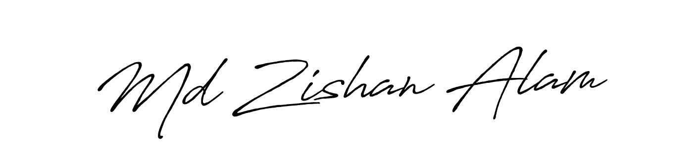 Make a short Md Zishan Alam signature style. Manage your documents anywhere anytime using Antro_Vectra_Bolder. Create and add eSignatures, submit forms, share and send files easily. Md Zishan Alam signature style 7 images and pictures png