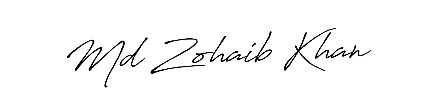 Make a beautiful signature design for name Md Zohaib Khan. Use this online signature maker to create a handwritten signature for free. Md Zohaib Khan signature style 7 images and pictures png
