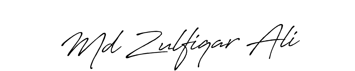 You should practise on your own different ways (Antro_Vectra_Bolder) to write your name (Md Zulfiqar Ali) in signature. don't let someone else do it for you. Md Zulfiqar Ali signature style 7 images and pictures png