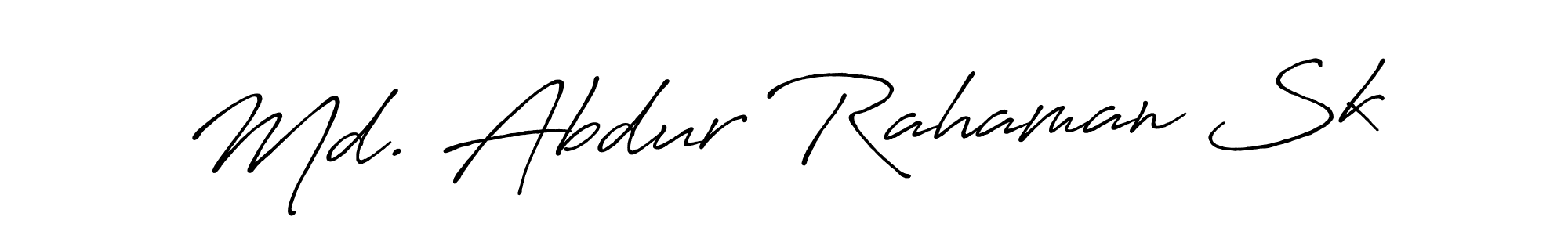 You should practise on your own different ways (Antro_Vectra_Bolder) to write your name (Md. Abdur Rahaman Sk) in signature. don't let someone else do it for you. Md. Abdur Rahaman Sk signature style 7 images and pictures png