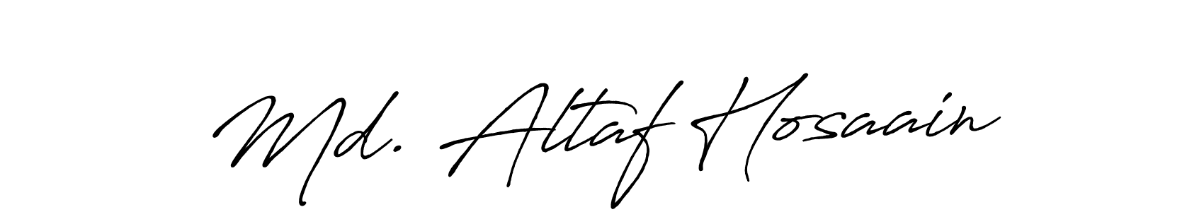 Make a beautiful signature design for name Md. Altaf Hosaain. With this signature (Antro_Vectra_Bolder) style, you can create a handwritten signature for free. Md. Altaf Hosaain signature style 7 images and pictures png