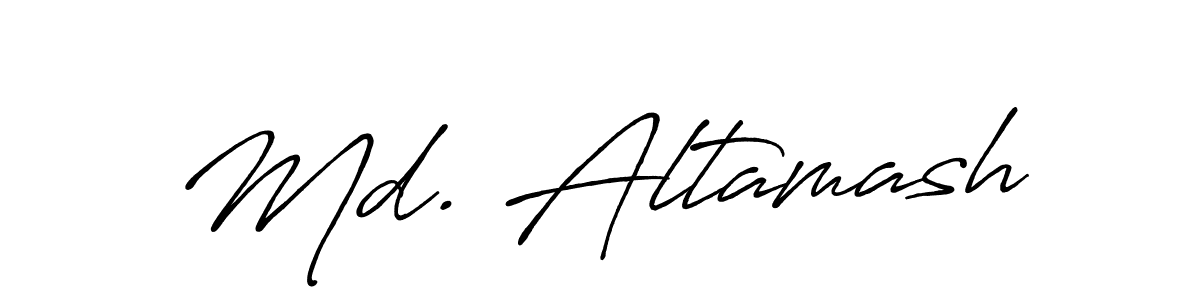 How to Draw Md. Altamash signature style? Antro_Vectra_Bolder is a latest design signature styles for name Md. Altamash. Md. Altamash signature style 7 images and pictures png