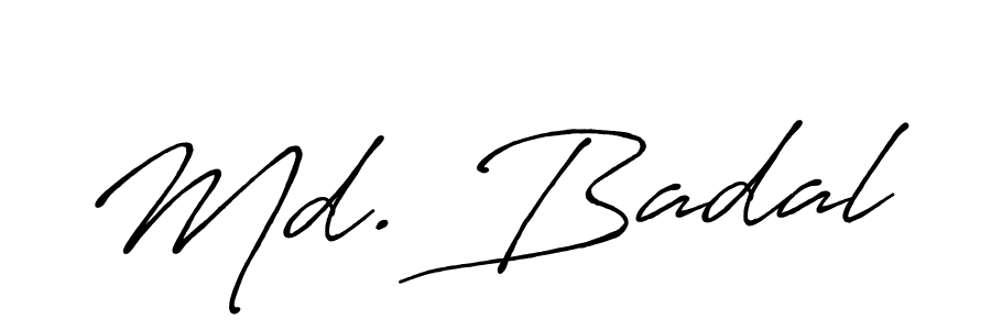 You can use this online signature creator to create a handwritten signature for the name Md. Badal. This is the best online autograph maker. Md. Badal signature style 7 images and pictures png