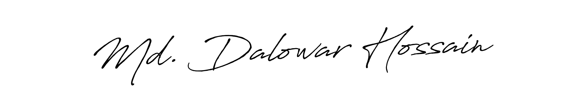 This is the best signature style for the Md. Dalowar Hossain name. Also you like these signature font (Antro_Vectra_Bolder). Mix name signature. Md. Dalowar Hossain signature style 7 images and pictures png