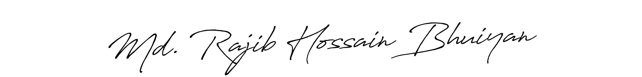 Design your own signature with our free online signature maker. With this signature software, you can create a handwritten (Antro_Vectra_Bolder) signature for name Md. Rajib Hossain Bhuiyan. Md. Rajib Hossain Bhuiyan signature style 7 images and pictures png