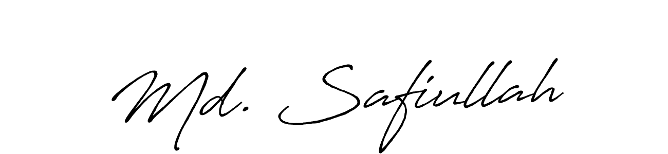 Make a beautiful signature design for name Md. Safiullah. Use this online signature maker to create a handwritten signature for free. Md. Safiullah signature style 7 images and pictures png