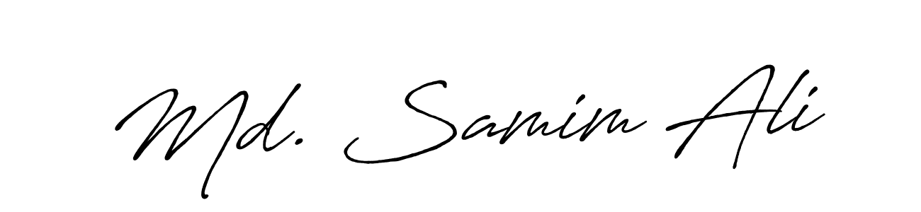 Once you've used our free online signature maker to create your best signature Antro_Vectra_Bolder style, it's time to enjoy all of the benefits that Md. Samim Ali name signing documents. Md. Samim Ali signature style 7 images and pictures png