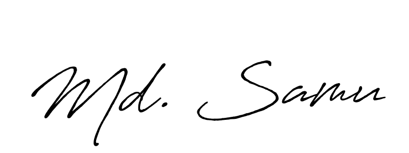 How to Draw Md. Samu signature style? Antro_Vectra_Bolder is a latest design signature styles for name Md. Samu. Md. Samu signature style 7 images and pictures png