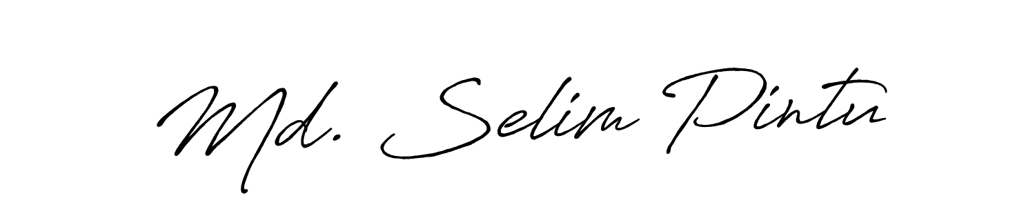 This is the best signature style for the Md. Selim Pintu name. Also you like these signature font (Antro_Vectra_Bolder). Mix name signature. Md. Selim Pintu signature style 7 images and pictures png