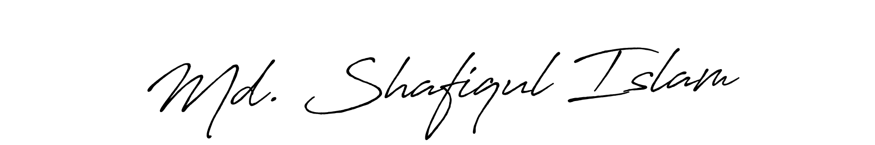 Use a signature maker to create a handwritten signature online. With this signature software, you can design (Antro_Vectra_Bolder) your own signature for name Md. Shafiqul Islam. Md. Shafiqul Islam signature style 7 images and pictures png