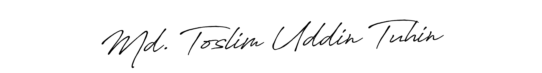 Check out images of Autograph of Md. Toslim Uddin Tuhin name. Actor Md. Toslim Uddin Tuhin Signature Style. Antro_Vectra_Bolder is a professional sign style online. Md. Toslim Uddin Tuhin signature style 7 images and pictures png