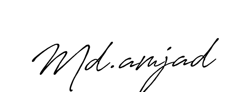 You can use this online signature creator to create a handwritten signature for the name Md.amjad. This is the best online autograph maker. Md.amjad signature style 7 images and pictures png