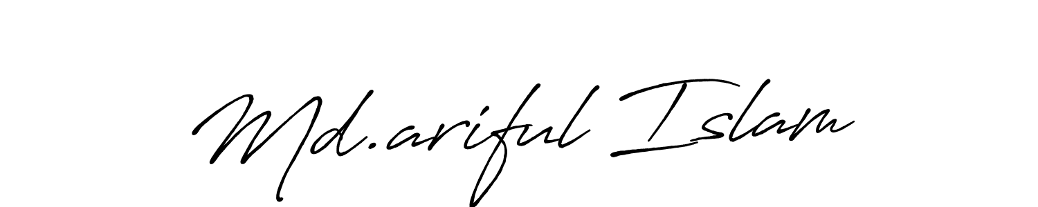 Here are the top 10 professional signature styles for the name Md.ariful Islam. These are the best autograph styles you can use for your name. Md.ariful Islam signature style 7 images and pictures png