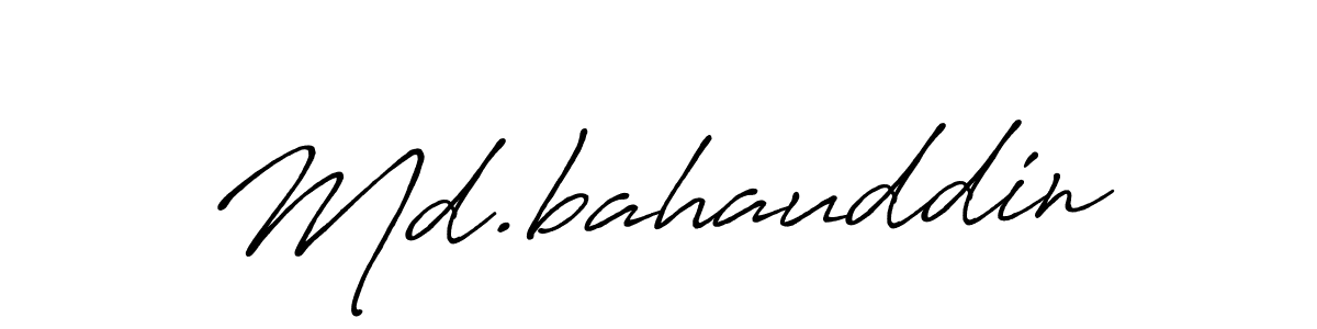 This is the best signature style for the Md.bahauddin name. Also you like these signature font (Antro_Vectra_Bolder). Mix name signature. Md.bahauddin signature style 7 images and pictures png