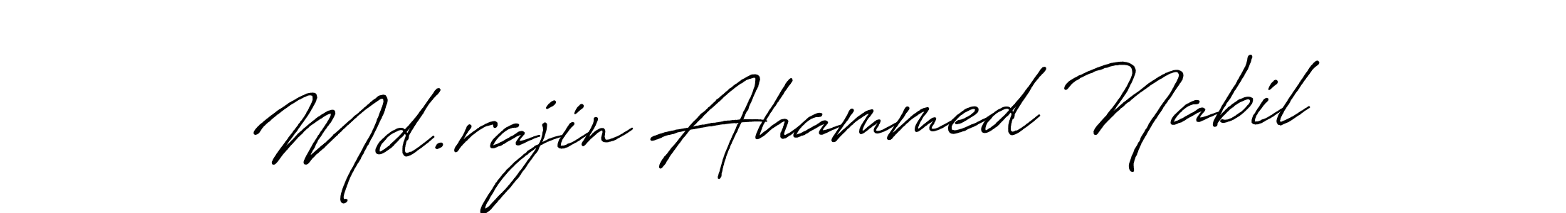 This is the best signature style for the Md.rajin Ahammed Nabil name. Also you like these signature font (Antro_Vectra_Bolder). Mix name signature. Md.rajin Ahammed Nabil signature style 7 images and pictures png