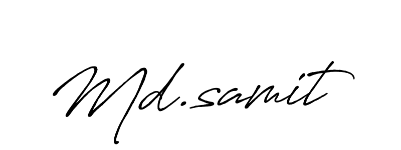 Make a short Md.samit signature style. Manage your documents anywhere anytime using Antro_Vectra_Bolder. Create and add eSignatures, submit forms, share and send files easily. Md.samit signature style 7 images and pictures png