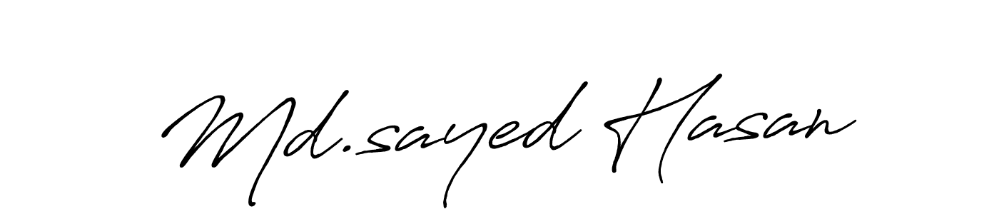 This is the best signature style for the Md.sayed Hasan name. Also you like these signature font (Antro_Vectra_Bolder). Mix name signature. Md.sayed Hasan signature style 7 images and pictures png