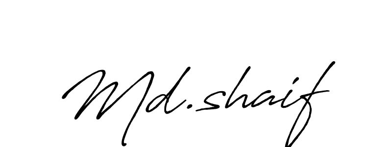 if you are searching for the best signature style for your name Md.shaif. so please give up your signature search. here we have designed multiple signature styles  using Antro_Vectra_Bolder. Md.shaif signature style 7 images and pictures png