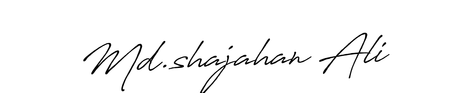 This is the best signature style for the Md.shajahan Ali name. Also you like these signature font (Antro_Vectra_Bolder). Mix name signature. Md.shajahan Ali signature style 7 images and pictures png