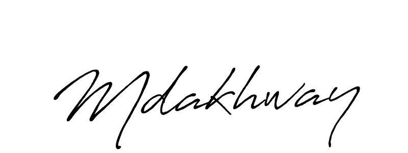 Also You can easily find your signature by using the search form. We will create Mdakhway name handwritten signature images for you free of cost using Antro_Vectra_Bolder sign style. Mdakhway signature style 7 images and pictures png