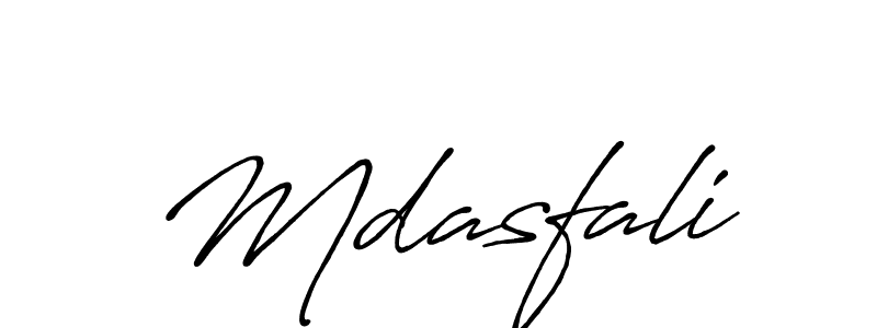 Mdasfali stylish signature style. Best Handwritten Sign (Antro_Vectra_Bolder) for my name. Handwritten Signature Collection Ideas for my name Mdasfali. Mdasfali signature style 7 images and pictures png