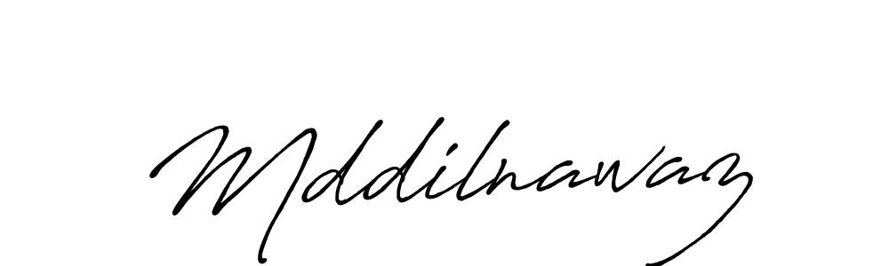 How to make Mddilnawaz signature? Antro_Vectra_Bolder is a professional autograph style. Create handwritten signature for Mddilnawaz name. Mddilnawaz signature style 7 images and pictures png