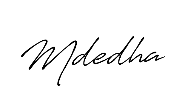 How to Draw Mdedha signature style? Antro_Vectra_Bolder is a latest design signature styles for name Mdedha. Mdedha signature style 7 images and pictures png