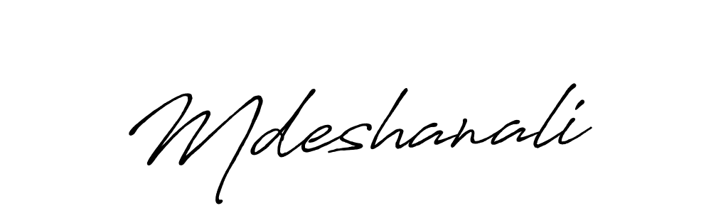 Here are the top 10 professional signature styles for the name Mdeshanali. These are the best autograph styles you can use for your name. Mdeshanali signature style 7 images and pictures png