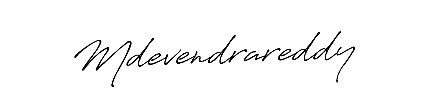This is the best signature style for the Mdevendrareddy name. Also you like these signature font (Antro_Vectra_Bolder). Mix name signature. Mdevendrareddy signature style 7 images and pictures png