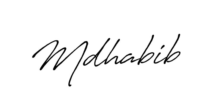 See photos of Mdhabib official signature by Spectra . Check more albums & portfolios. Read reviews & check more about Antro_Vectra_Bolder font. Mdhabib signature style 7 images and pictures png