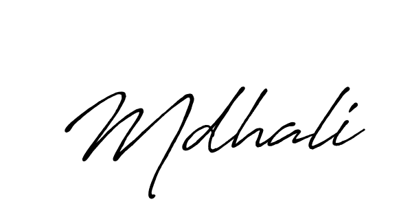 The best way (Antro_Vectra_Bolder) to make a short signature is to pick only two or three words in your name. The name Mdhali include a total of six letters. For converting this name. Mdhali signature style 7 images and pictures png