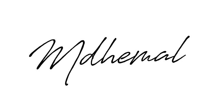 Once you've used our free online signature maker to create your best signature Antro_Vectra_Bolder style, it's time to enjoy all of the benefits that Mdhemal name signing documents. Mdhemal signature style 7 images and pictures png