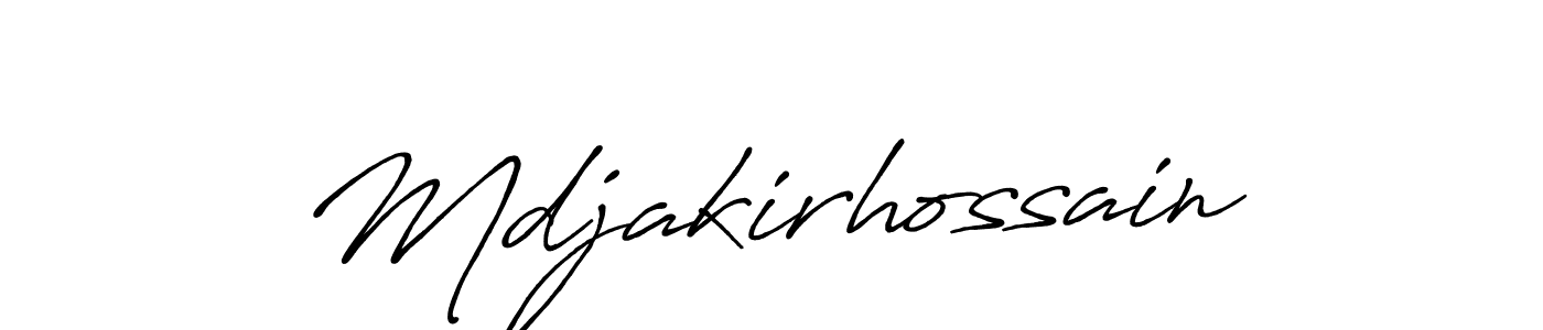 Make a beautiful signature design for name Mdjakirhossain. Use this online signature maker to create a handwritten signature for free. Mdjakirhossain signature style 7 images and pictures png