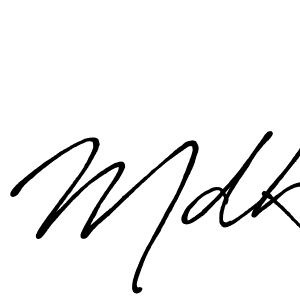 Also You can easily find your signature by using the search form. We will create Mdk name handwritten signature images for you free of cost using Antro_Vectra_Bolder sign style. Mdk signature style 7 images and pictures png