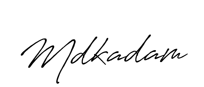 if you are searching for the best signature style for your name Mdkadam. so please give up your signature search. here we have designed multiple signature styles  using Antro_Vectra_Bolder. Mdkadam signature style 7 images and pictures png