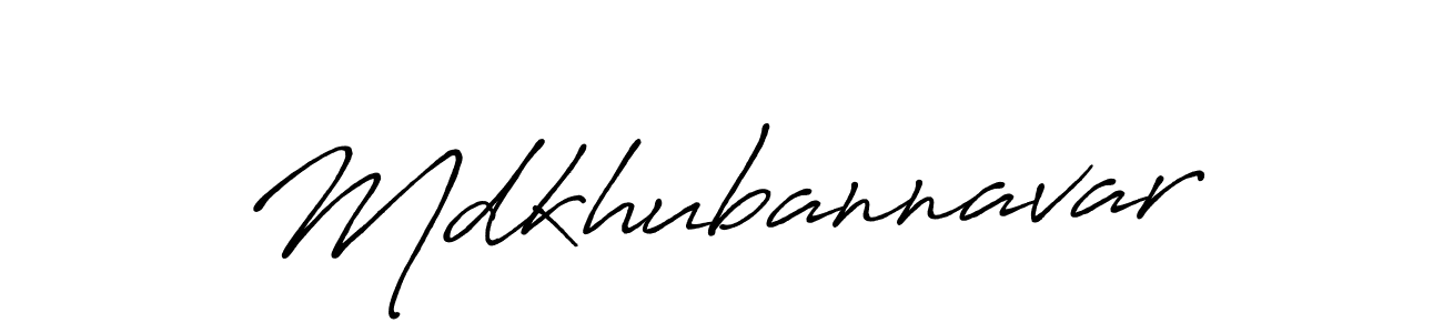 Also we have Mdkhubannavar name is the best signature style. Create professional handwritten signature collection using Antro_Vectra_Bolder autograph style. Mdkhubannavar signature style 7 images and pictures png