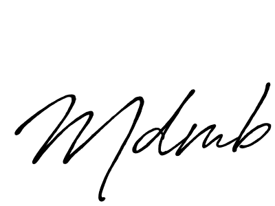 You should practise on your own different ways (Antro_Vectra_Bolder) to write your name (Mdmb) in signature. don't let someone else do it for you. Mdmb signature style 7 images and pictures png