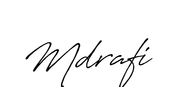 Also You can easily find your signature by using the search form. We will create Mdrafi name handwritten signature images for you free of cost using Antro_Vectra_Bolder sign style. Mdrafi signature style 7 images and pictures png