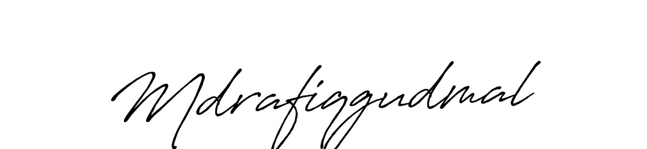 Mdrafiqgudmal stylish signature style. Best Handwritten Sign (Antro_Vectra_Bolder) for my name. Handwritten Signature Collection Ideas for my name Mdrafiqgudmal. Mdrafiqgudmal signature style 7 images and pictures png