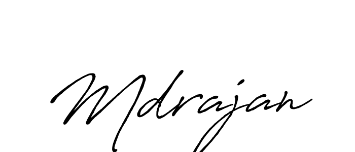 Antro_Vectra_Bolder is a professional signature style that is perfect for those who want to add a touch of class to their signature. It is also a great choice for those who want to make their signature more unique. Get Mdrajan name to fancy signature for free. Mdrajan signature style 7 images and pictures png