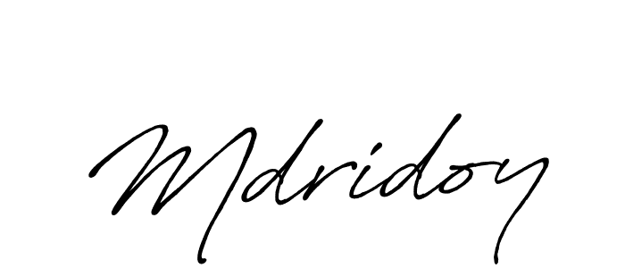 Make a beautiful signature design for name Mdridoy. Use this online signature maker to create a handwritten signature for free. Mdridoy signature style 7 images and pictures png