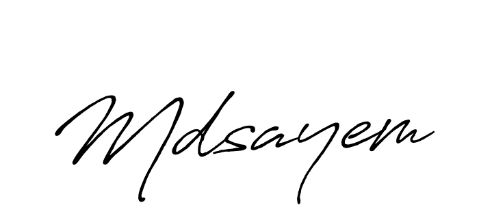 Here are the top 10 professional signature styles for the name Mdsayem. These are the best autograph styles you can use for your name. Mdsayem signature style 7 images and pictures png