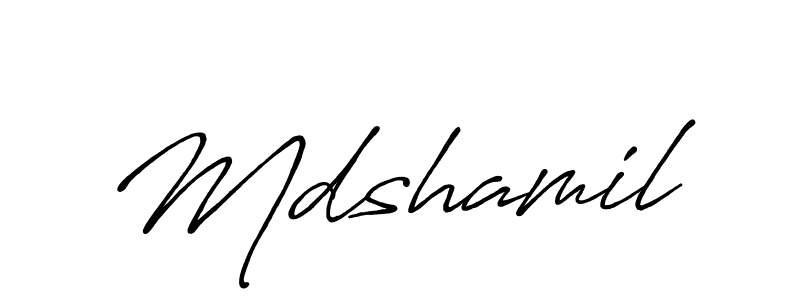 Similarly Antro_Vectra_Bolder is the best handwritten signature design. Signature creator online .You can use it as an online autograph creator for name Mdshamil. Mdshamil signature style 7 images and pictures png