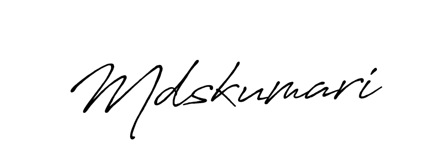 Similarly Antro_Vectra_Bolder is the best handwritten signature design. Signature creator online .You can use it as an online autograph creator for name Mdskumari. Mdskumari signature style 7 images and pictures png