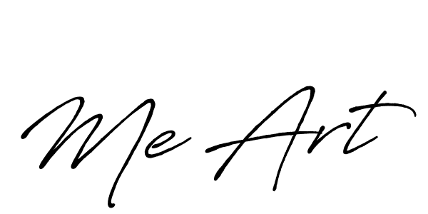 How to make Me Art signature? Antro_Vectra_Bolder is a professional autograph style. Create handwritten signature for Me Art name. Me Art signature style 7 images and pictures png
